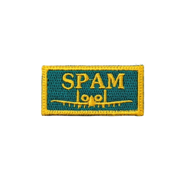 Military Patch（ミリタリーパッチ）25FS SPAM ミニパッチ [フック付き]【レターパックプラス対応】【レターパックライト対応】
