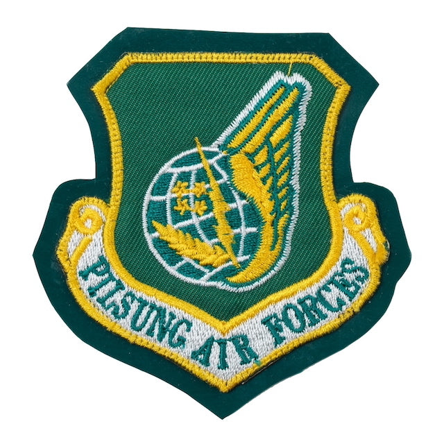 Military Patch（ミリタリーパッチ）25FS レザー用 PACAF&ネームタグ セット [フック付き]【レターパックプラス対応】【レターパックライト対応】