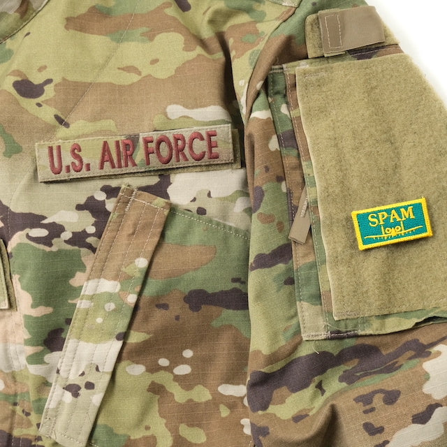 Military Patch（ミリタリーパッチ）25FS SPAM ミニパッチ [フック付き]【レターパックプラス対応】【レターパックライト対応】