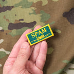 Military Patch（ミリタリーパッチ）25FS SPAM ミニパッチ [フック付き]【レターパックプラス対応】【レターパックライト対応】