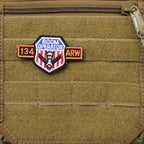 Military Patch（ミリタリーパッチ）BOOM OPERATOR ミニパッチ 134 ARW [フック付き]【レターパックプラス対応】【レターパックライト対応】