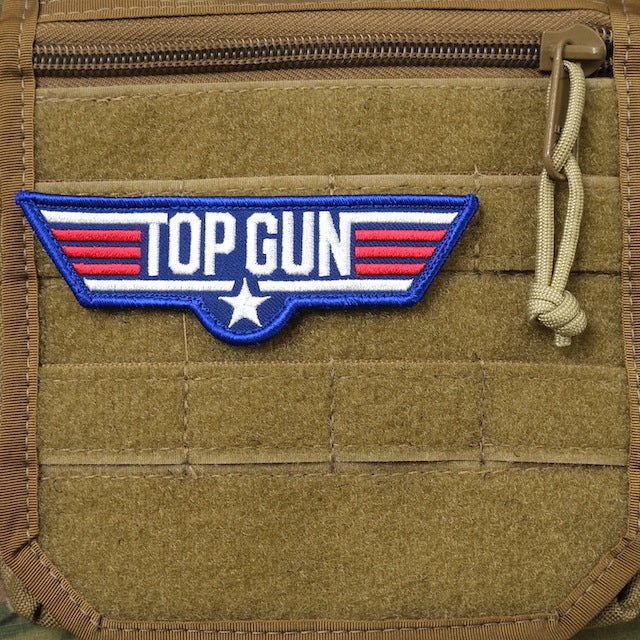 Military Patch TOP GUN Full Color [With Hook] [Compatible with Letter Pack Plus] [Compatible with Letter Pack Light]