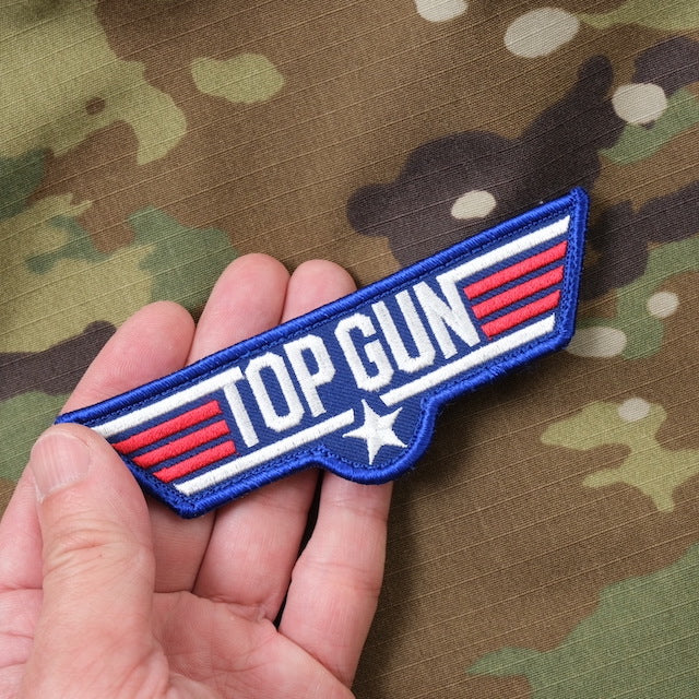 Military Patch TOP GUN Full Color [With Hook] [Compatible with Letter Pack Plus] [Compatible with Letter Pack Light]