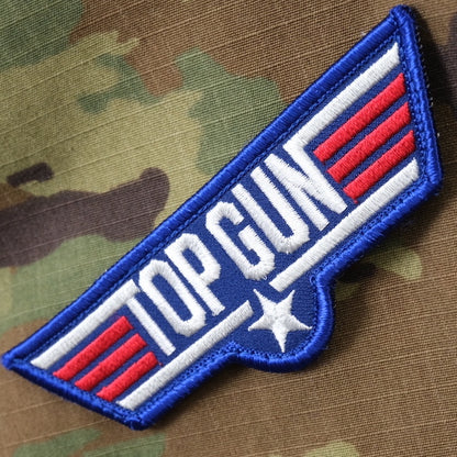 Military Patch TOP GUN Full Color [With Hook] [Compatible with Letter Pack Plus] [Compatible with Letter Pack Light]