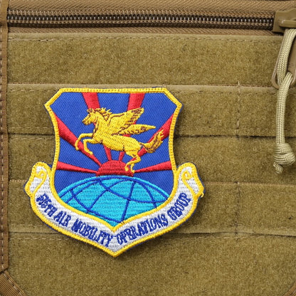 Military Patch（ミリタリーパッチ）515TH AIR MOBILITY OPERATIONS GROUP [フック付き]【レターパックプラス対応】【レターパックライト対応】