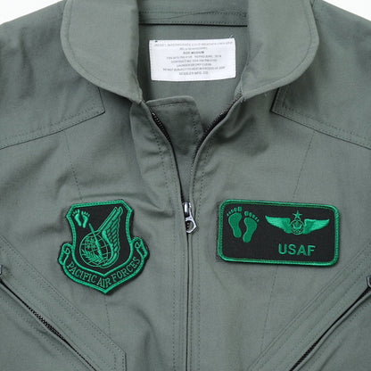 Military Patch（ミリタリーパッチ）USAF ジョリーグリーン ネームタグ NVG 2021 [2種][フック付き]【レターパックプラス対応】【レターパックライト対応】