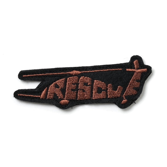 Military Patch RESCUE mini patch OCP HH-60 helicopter type [with hook] [Letter Pack Plus compatible] [Letter Pack Light compatible]