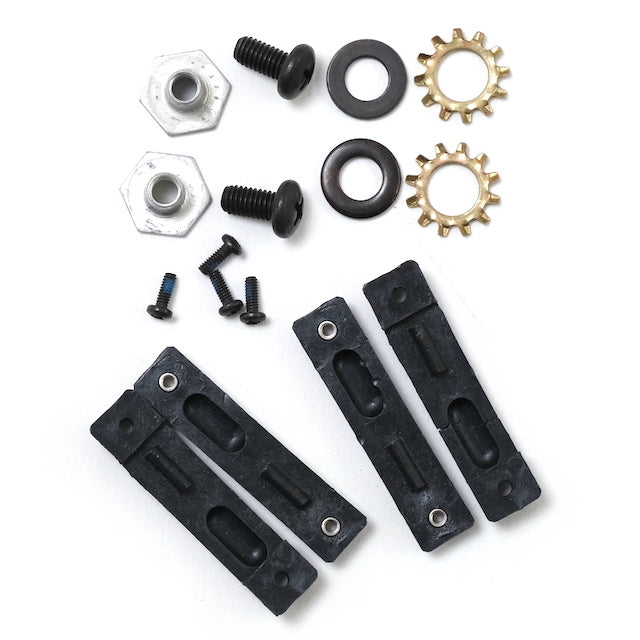 US (U.S. military release product) HGU-84//P Helmet Chin &amp; Nape Strap Kit [Black] [GENTEX] [Letter Pack Plus Compatible] [Letter Pack Light Compatible]