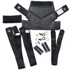 US (U.S. military release product) HGU-84//P Helmet Chin &amp; Nape Strap Kit [Black] [GENTEX] [Letter Pack Plus Compatible] [Letter Pack Light Compatible]