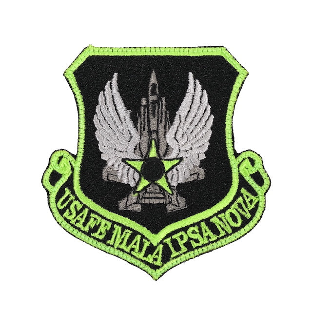 Military Patch USAFE MALA IPSA NAVA 495FS [With hook] [Letter Pack Plus compatible] [Letter Pack Light compatible]