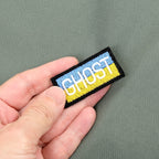Military Patch（ミリタリーパッチ）GHOST ミニパッチ[2種] [フック付き]【レターパックプラス対応】【レターパックライト対応】
