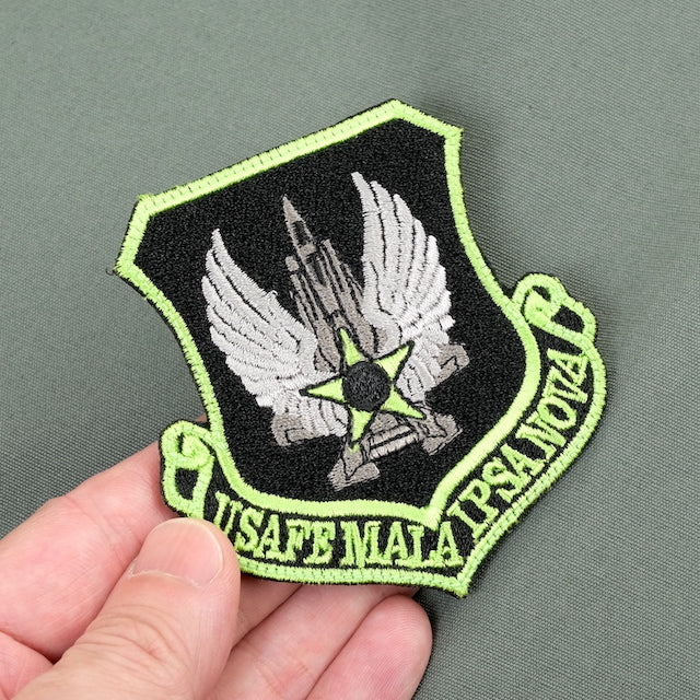 Military Patch（ミリタリーパッチ）USAFE MALA IPSA NAVA 495FS [フック付き]【レターパックプラス対応】【レターパックライト対応】