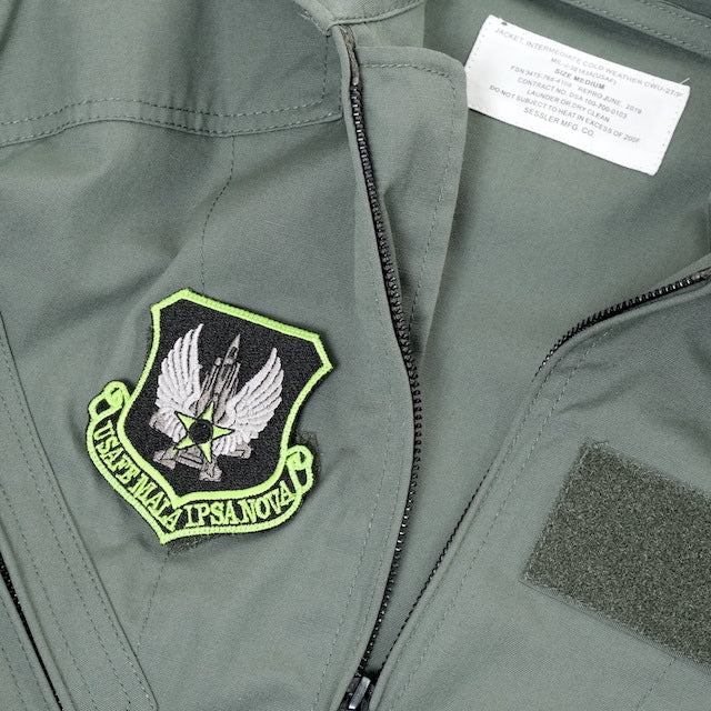 Military Patch（ミリタリーパッチ）USAFE MALA IPSA NAVA 495FS [フック付き]【レターパックプラス対応】【レターパックライト対応】