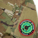 Military Patch PHOTOGRAPHER WEAPONS Patch [2 types] [With hook] [Letter Pack Plus compatible] [Letter Pack Light compatible]