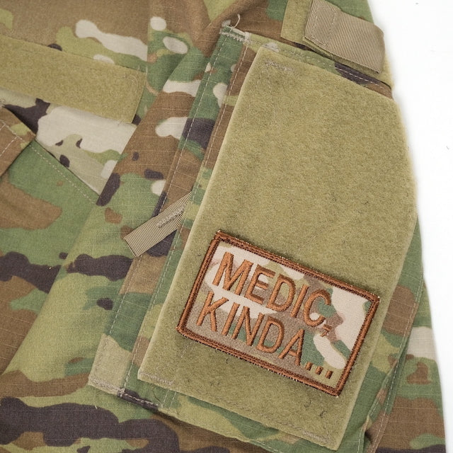Military Patch MEDIC KINDA... Patch [2 colors] [With hook] [Compatible with Letter Pack Plus] [Compatible with Letter Pack Light]