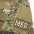 Military Patch MED patch [2 colors] [With hook] [Compatible with Letter Pack Plus] [Compatible with Letter Pack Light]