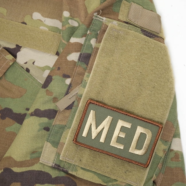 Military Patch MED patch [2 colors] [With hook] [Compatible with Letter Pack Plus] [Compatible with Letter Pack Light]
