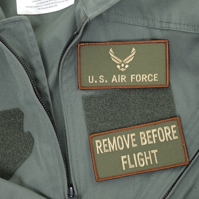 Military Patch（ミリタリーパッチ）REMOVE BEFORE FLIGHT OCPカラー