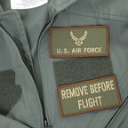 Military Patch REMOVE BEFORE FLIGHT OCP Color Name Patch Size [With Velcro] [Compatible with Letter Pack Plus] [Compatible with Letter Pack Light]
