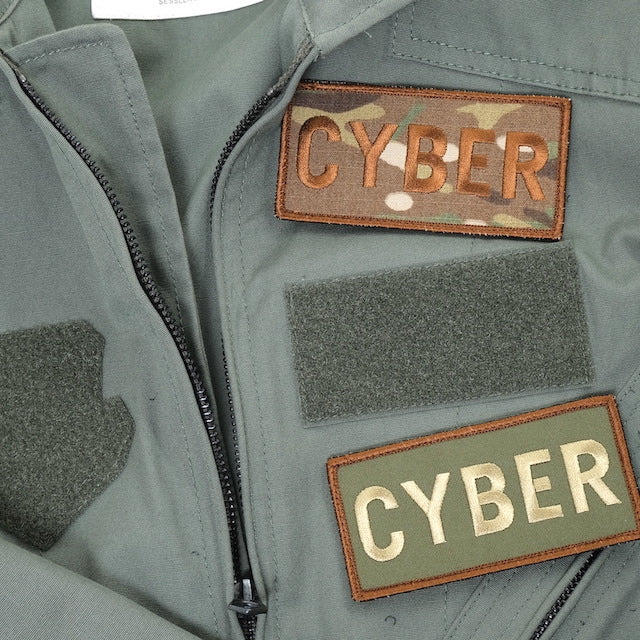 Military Patch CYBER Patch [2 colors] [With hook] [Compatible with Letter Pack Plus] [Compatible with Letter Pack Light]