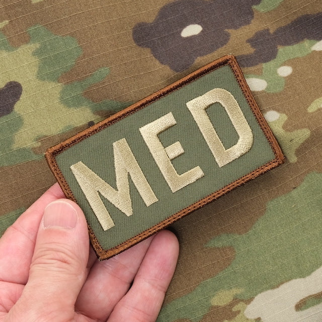 Military Patch MED patch [2 colors] [With hook] [Compatible with Letter Pack Plus] [Compatible with Letter Pack Light]