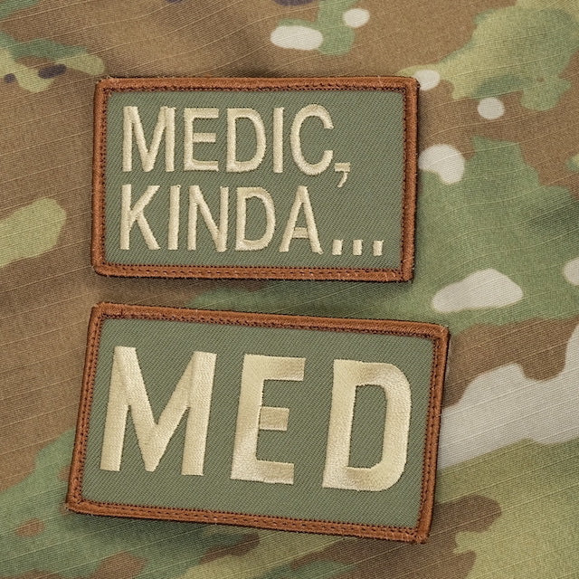 Military Patch MED patch [2 colors] [With hook] [Compatible with Letter Pack Plus] [Compatible with Letter Pack Light]