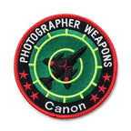Military Patch PHOTOGRAPHER WEAPONS Patch [2 types] [With hook] [Letter Pack Plus compatible] [Letter Pack Light compatible]