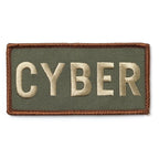 Military Patch CYBER Patch [2 colors] [With hook] [Compatible with Letter Pack Plus] [Compatible with Letter Pack Light]