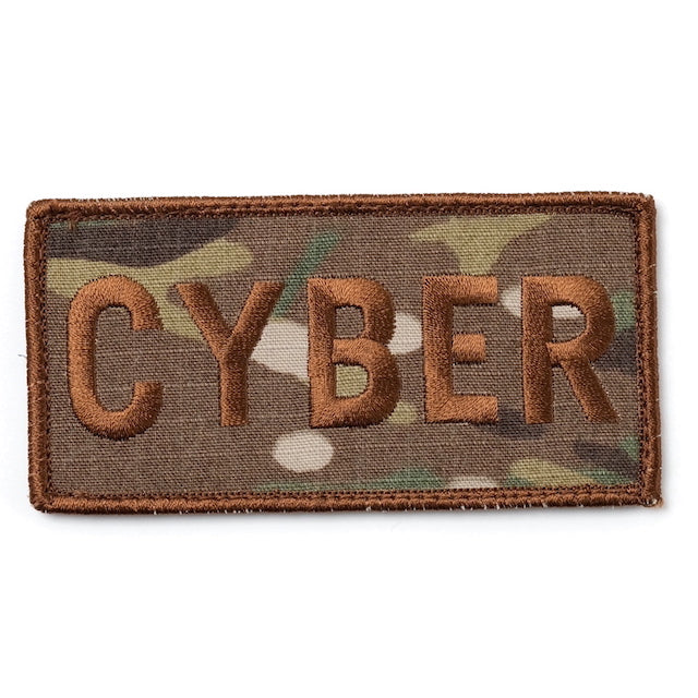 Military Patch CYBER Patch [2 colors] [With hook] [Compatible with Letter Pack Plus] [Compatible with Letter Pack Light]