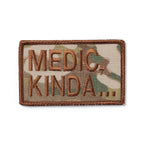 Military Patch MEDIC KINDA... Patch [2 colors] [With hook] [Compatible with Letter Pack Plus] [Compatible with Letter Pack Light]