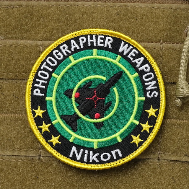 Military Patch（ミリタリーパッチ）PHOTOGRAPHER WEAPONS パッチ[2種