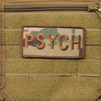 Military Patch PSYCH Patch [2 colors] [With hook] [Letter Pack Plus compatible] [Letter Pack Light compatible]