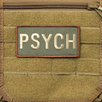 Military Patch PSYCH Patch [2 colors] [With hook] [Letter Pack Plus compatible] [Letter Pack Light compatible]