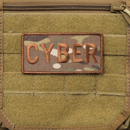 Military Patch CYBER Patch [2 colors] [With hook] [Compatible with Letter Pack Plus] [Compatible with Letter Pack Light]