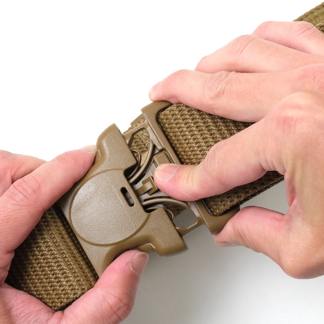 US (US military release product) MOLLE Tactical Pistol Belt [SPEC OPS IBA Combat Battle Belt][Coyote]
