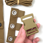 US (U.S. military release product) USMC MTV SCALABLE PLATE CARRIER REPAIR KIT COYOTE repair kit set [Letter Pack Plus compatible] [Letter Pack Light compatible]