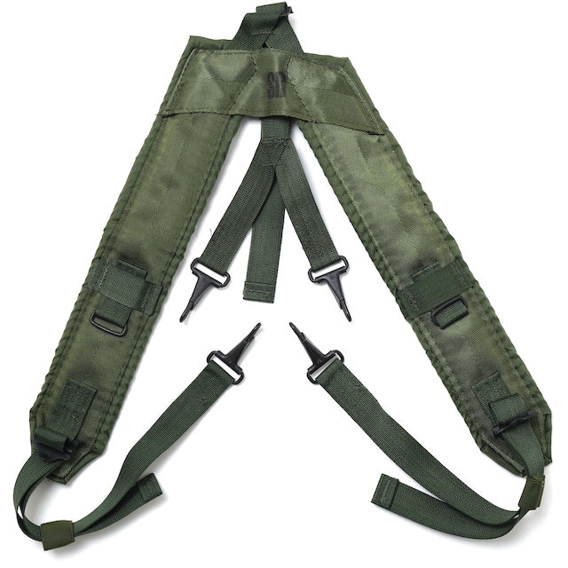 US (U.S. Military Surplus) LC-1/LC-2 Y-Suspenders [OD][Y-Suspender][ALICE Equipment]
