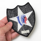 Military Patch 2nd Infantry Division [Full Color] [Letter Pack Plus compatible] [Letter Pack Light compatible]