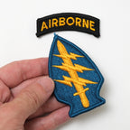 Military Patch Special Force Green Beret [AIRBORNE tab] [Full color] [Letter Pack Plus compatible] [Letter Pack Light compatible]
