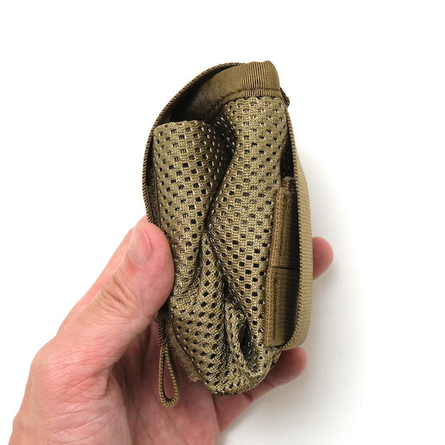 ORDNANCE TACTICAL OKINAWA（オードナンス）Small Dump Pouch Mesh [Coyote][スモールダンプポーチ メッシュ]【レターパックプラス対応】【レターパックライト対応】