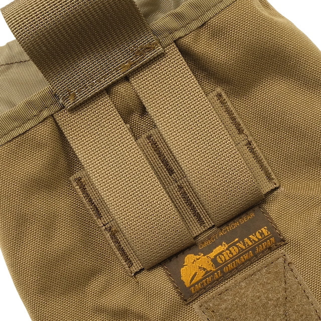 ORDNANCE TACTICAL OKINAWA（オードナンス）Small Dump Pouch [スモールダンプポーチ][Coyote、OD、陸上自衛隊迷彩]【レターパックプラス対応】【レターパックライト対応】