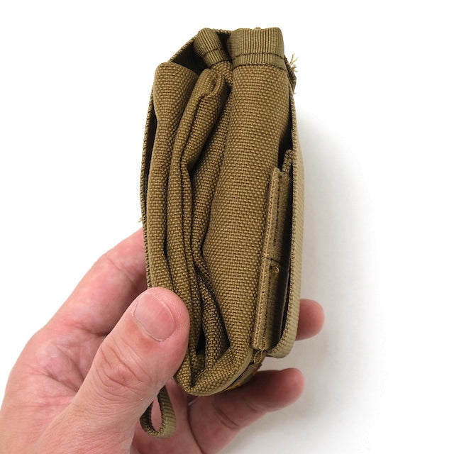 ORDNANCE TACTICAL OKINAWA（オードナンス）Small Dump Pouch [スモールダンプポーチ][Coyote、OD、陸上自衛隊迷彩]【レターパックプラス対応】【レターパックライト対応】