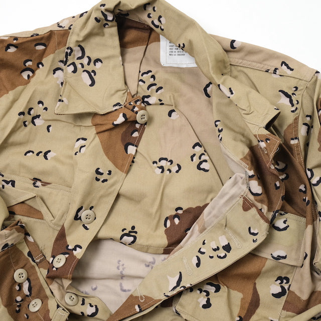 US (US military release product) BDU jacket [6C desert] [dead stock] [non-rip]