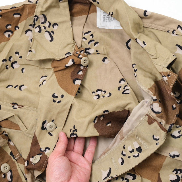 US (US military release product) BDU jacket [6C desert] [dead stock] [non-rip]