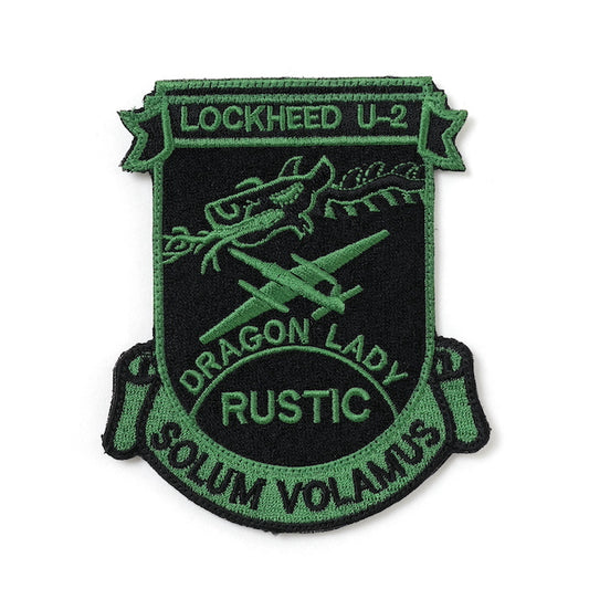 Military Patch（ミリタリーパッチ）LOCKHEED U-2 RUSTIC ドラゴンレディ [ベルクロ付き]【レターパックプラス対応】【レターパックライト対応】