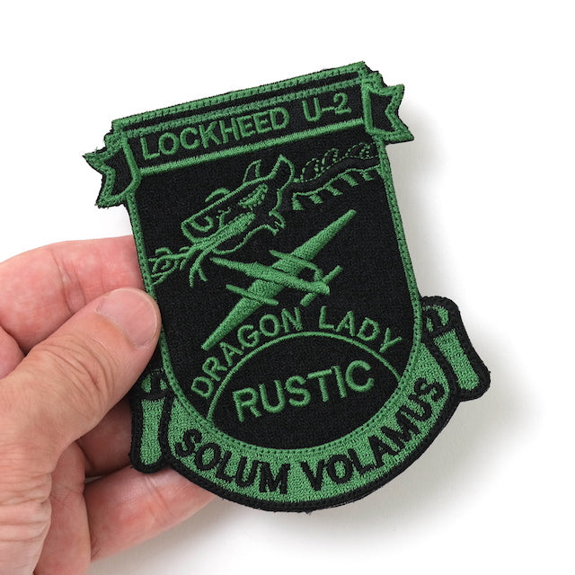 Military Patch（ミリタリーパッチ）LOCKHEED U-2 RUSTIC ドラゴンレディ [ベルクロ付き]【レターパックプラス対応】【レターパックライト対応】