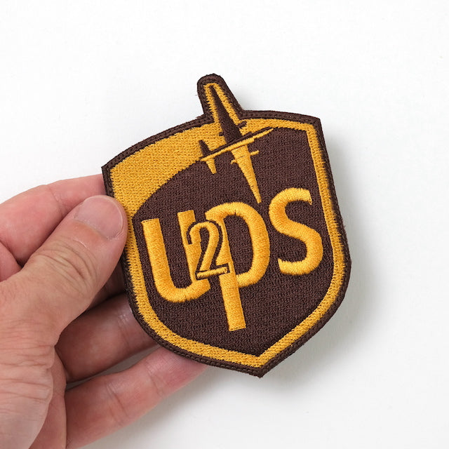 Military Patch（ミリタリーパッチ）U-2 UPS & パイロット 2枚セット  [ベルクロ付き]【レターパックプラス対応】【レターパックライト対応】