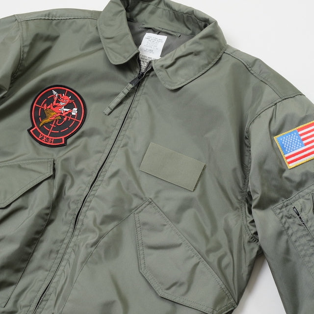 HOUSTON CWU-36P 2nd MOVIE MODEL Sage Summer Flight Jacket Sage [Nomex Style]
