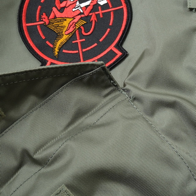 HOUSTON CWU-36P 2nd MOVIE MODEL Sage Summer Flight Jacket Sage [Nomex Style]