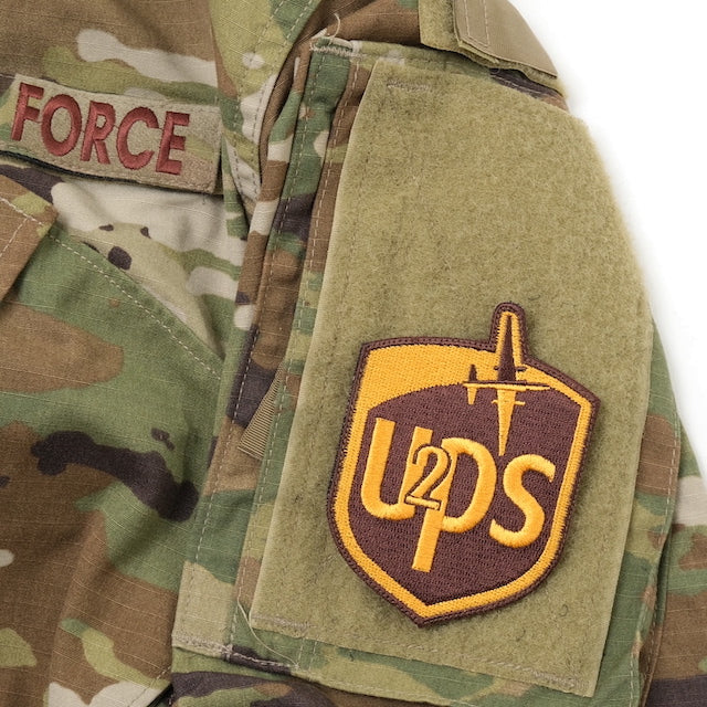 Military Patch（ミリタリーパッチ）U-2 UPS & パイロット 2枚セット  [ベルクロ付き]【レターパックプラス対応】【レターパックライト対応】